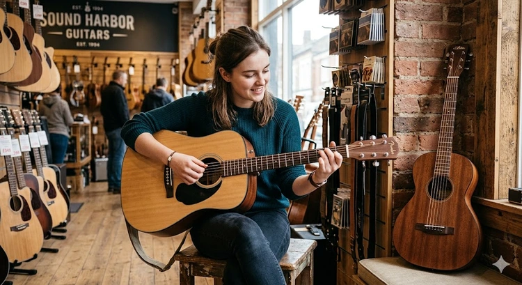 How to Choose Your First Acoustic Guitar