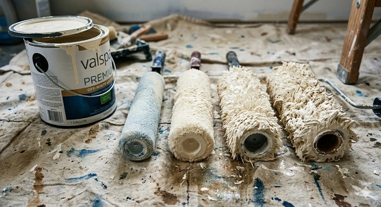 How to choose paint roller nap thickness for smooth, medium, and rough wall surfaces