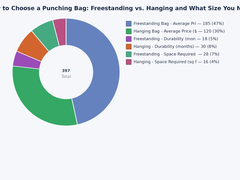 Punching bag weight recommendations by body weight and training style chart