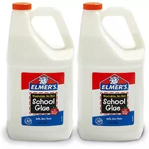 Elmer's Liquid School Glue, Washable, 1 Gallon