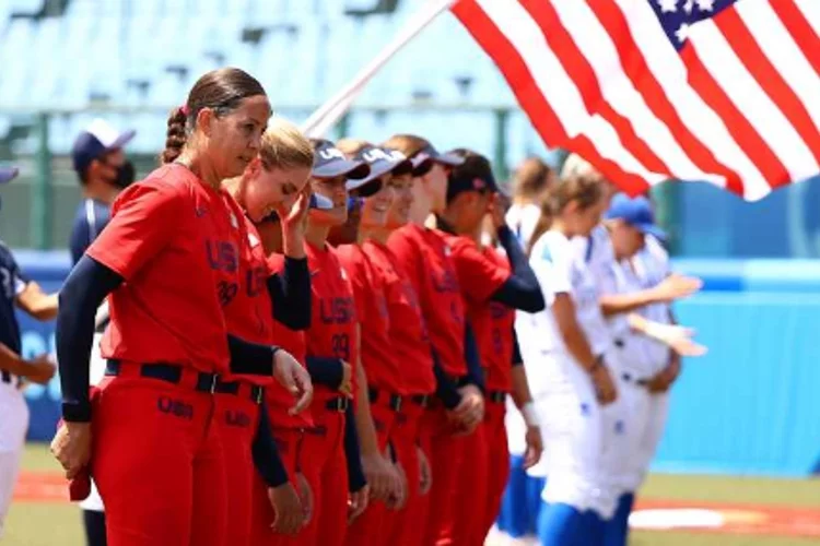 Olympics Softball Game