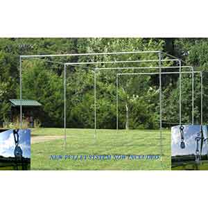 Kapler Practice Net Baseball Batting Cage (19mm High Strength Steel Frame)