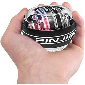 FITMYFAVO LED Gyro Ball | Auto-Start | Hand Strengthener