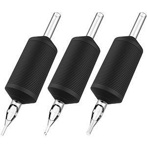 ITATOO 7DT Disposable Tattoo Tubes- Silicone Grips | Diamond Tip (25pcs)