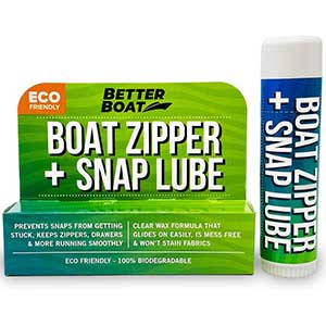 Marine Grade Zipper Lubricant Stick- No Oil Mess | Wet/Dry Suit