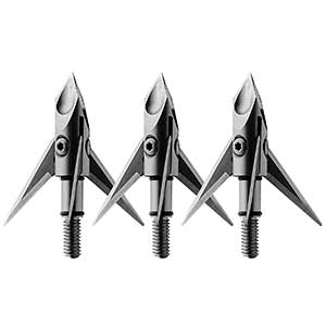 Ramcat Broadhead For Black Bear | 125 Grain | 3 Front & Rear Blades
