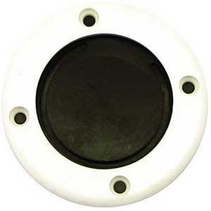 Invincible Boat Scuppers | 2-7/8inch | Rubber Valve | One Size