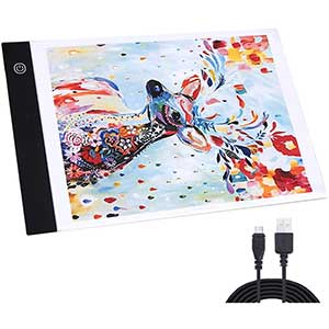 Kusmil Light Pad For Diamond Painting | A4 LED | Ultra-Thin