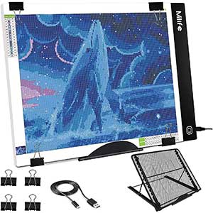 Mlife 5D Light Pad For Diamond Painting | B4 LED | Eye Care