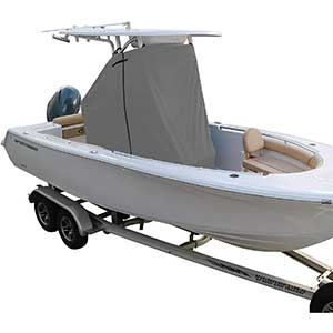 Oceansouth T-Top Boat Cover | UV Protected | 48inch/60inch/71inch | Gray