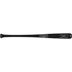 Louisville Maple Wooden Bats For Baseball | Black Finish | 30-34inch