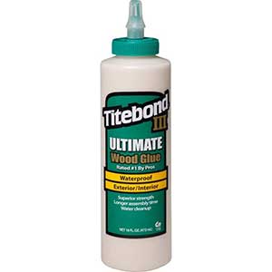 Titebond III Wood Glue For Cutting Boards | 16oz