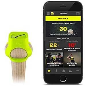 Zepp 3D Baseball Analyzer | Bat Mount | Instant Feedback