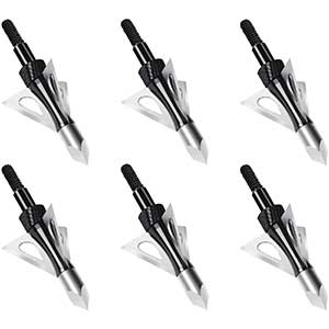 OTW Broadheads For Elk Hunting | 3 Fixed Blades | 100gr | 6-Pack
