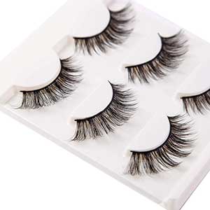 PURELEOR Lashes For Small Eyes | Faux Mink | Three Pairs