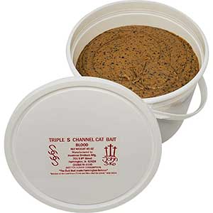 Triple S Channel Catfish Dip Bait | Blood Flavor | Biodegradable