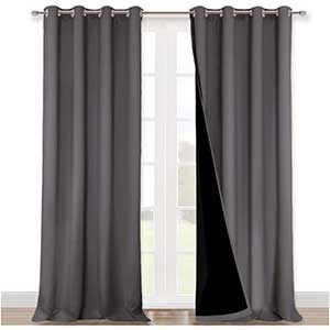 Nicetown Thermal Curtains For Patio Door | Easy Care | Imported